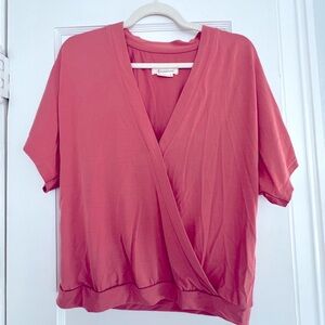 Anthropologie Ayla Surplice Blouse